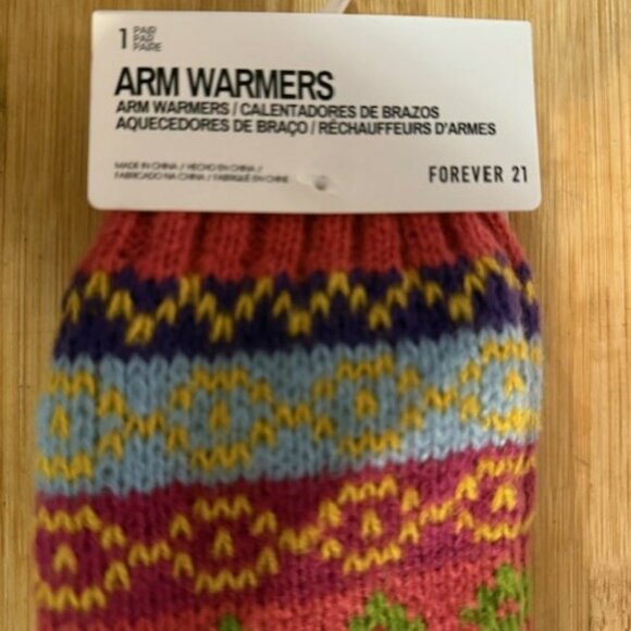 Retro Boho Fair Isle Arm Warmer - Picture 7 of 16